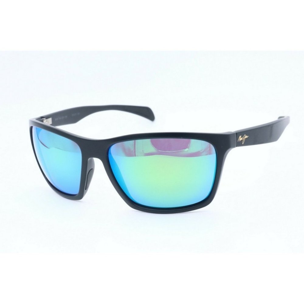 Maui Jim Makoa Mj 804-2m Square Black Sunglasses … - image 1